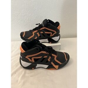 Adidas Originals Streetball 2 Shoes Black Orange Mens Size 9.5 D74106 *condition
